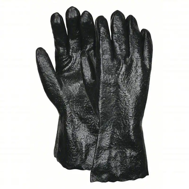 MCR Safety 6212R PVC Coated Work Gloves Power 12 Inch