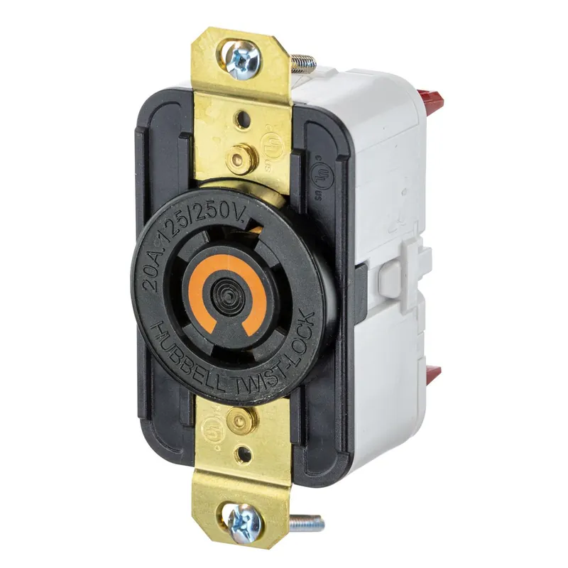 Hubbell Wiring Device-Kellems HBL2410ST HWD 20A 125/250V AC 3 Pole 4 Wires Replacement MPN