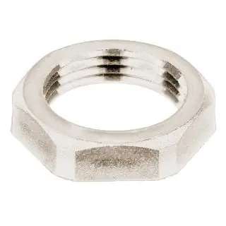 Hubbell Wiring Device-Kellems 31622003LPK50 Low Profile Non-Metallic Cord Connector Locknut 1/2 in