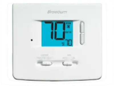 Braeburn 1220 Thermostat Economy Non-Programmable 2H/C HP