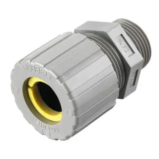 Hubbell Wiring Device-Kellems SHC1037CR HWD Form 3 Standard Straight Cord Connector 3/4 in