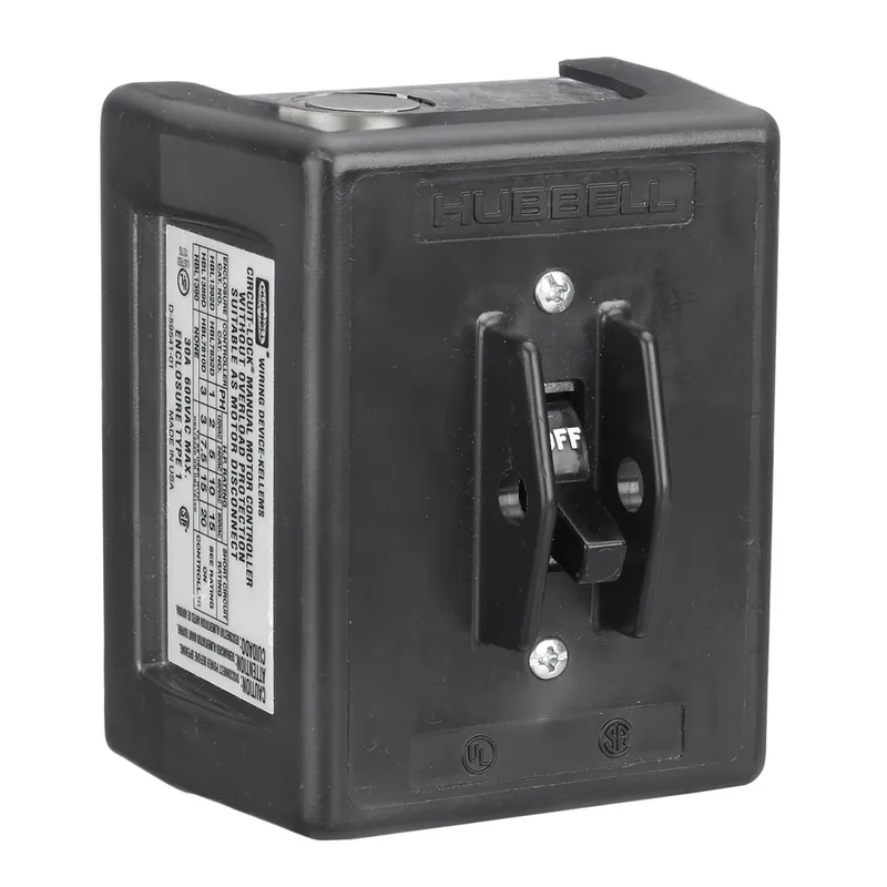 Hubbell Wiring Device-Kellems HBL1389D HWD Circuit-Lock Disconnect Switch 600 V 30 A 20 hp Replacement MPN