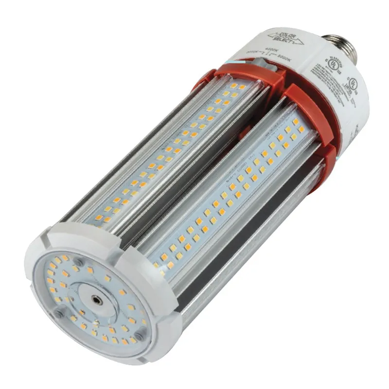 Keystone KT-LED45PSHID-E26-8CSB-D LED HID Replacement lamp feat. Power Select & Color Select. 45/36/27W, 3000/4000/5000K, 120-277V Input, E26 Base, DirectDrive