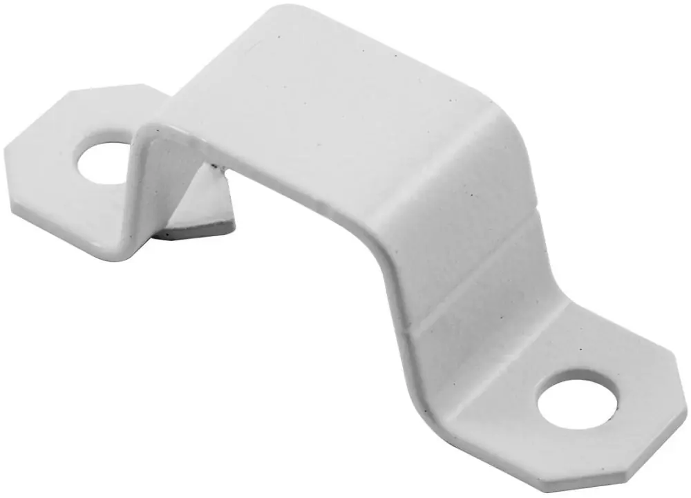 Hubbell HBL504W Raceway, Mtg Strap, 0.5 Inch W x 0.58 H