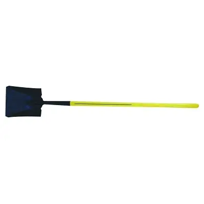Nupla 72-071 Square Point Shovel with 48 Handle, 16ga