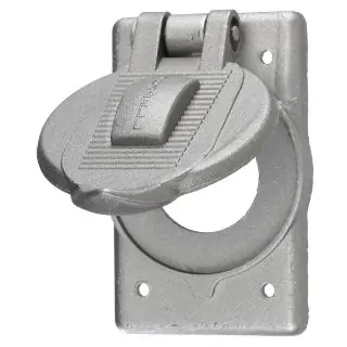 Hubbell Wiring Device-Kellems HBL7420 Weatherproof Cover 1.4 in Diameter (Single Gang) HBL7420