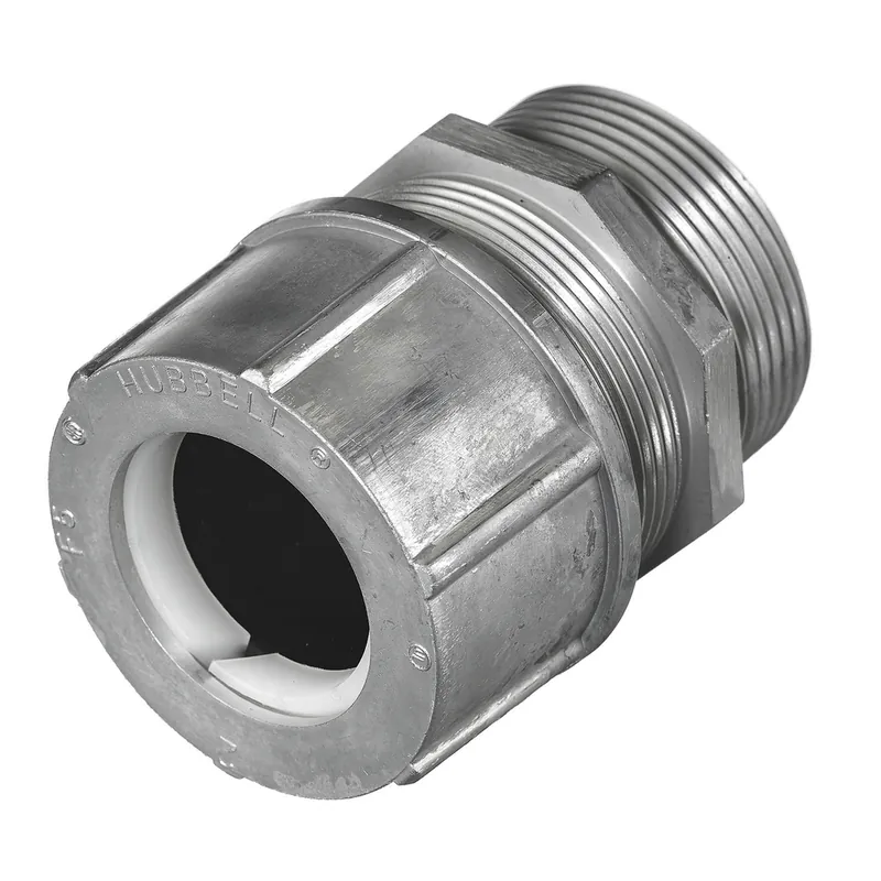 Hubbell Wiring Device-Kellems SHC1059 HWD Flexible Standard Straight Cord Connector 1-1/2 in