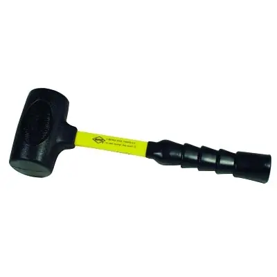 Nupla 10-045 Power Drive Dead Blow Hammer 4 lb Head 2-3/4 in Face 15.5 in Handle