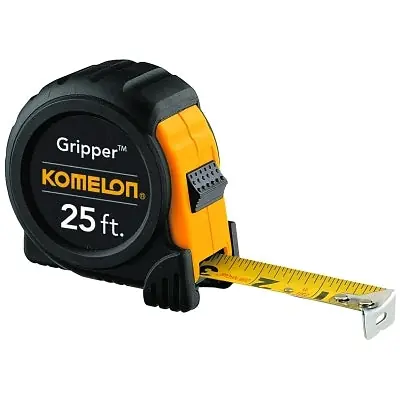 Komelon 5425 Gripper Series Power Tapes 1 inch x 25 ft