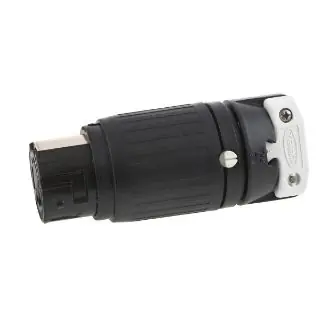 Wiring Device-Kellems HBL3764C Twist-Lock Insulgrip Connector 50 A 600 VAC/250 VDC 3 Pole 4 Wire