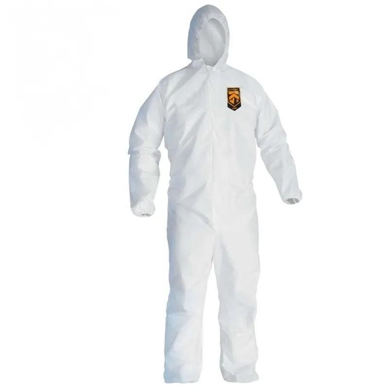 KleenGuard 49115 A20 Breathable Coveralls with Hood, 2X-Large, White