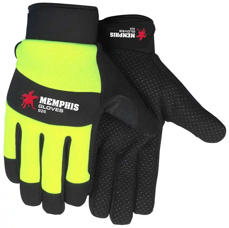 MCR Safety 926XL Multi-Task XL Size Neoprene Synthetic Leather Gloves