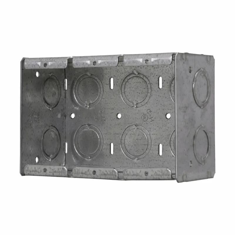 Crouse-Hinds TP685 4-Gang Masonry Box 7-3/8 x 2-1/2 x 3-3/4