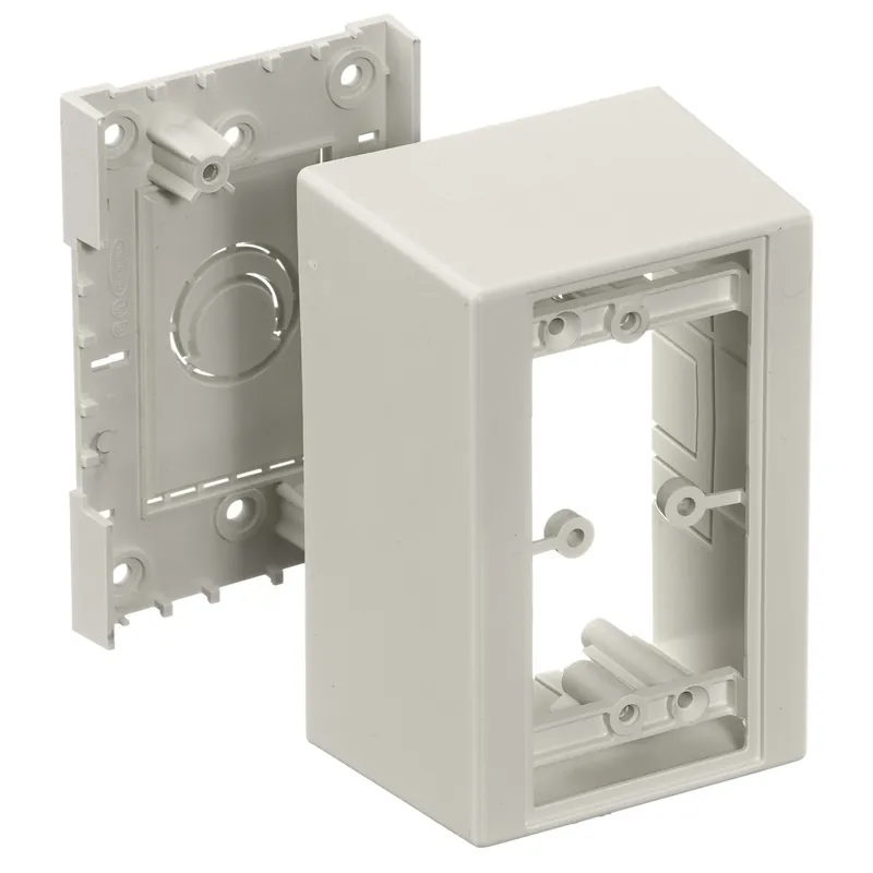 Hubbell PDB12D POLYTRAK BOX, 1-G, 2.44 DEEP