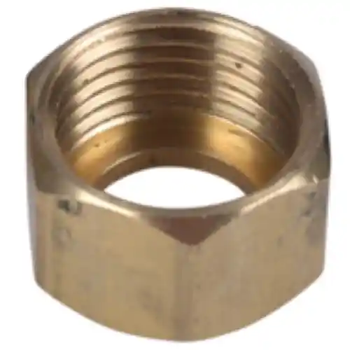 Dearborn Brass 8636 1/2 x 1/4 NPT x NPT Basin Cock Coupling Nut 10-Pack