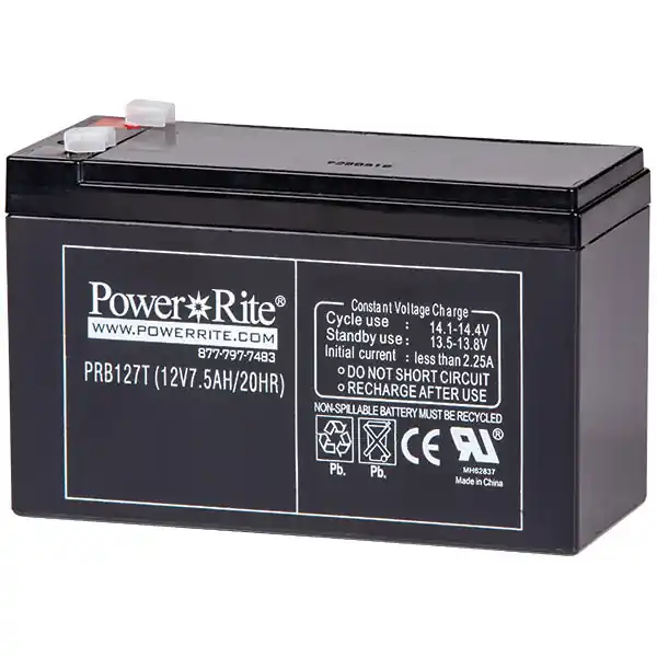 Power Rite LD127 Battery 12V 7 Ah