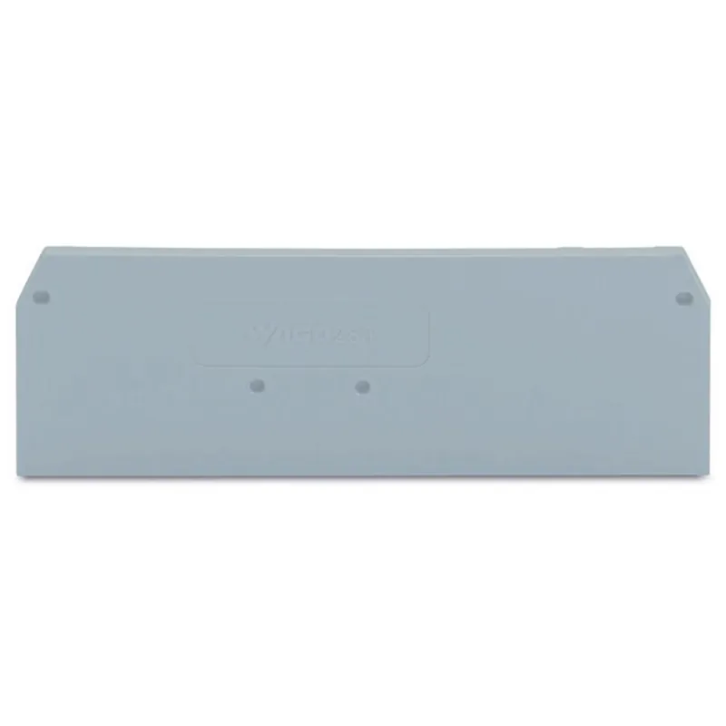 WAGO 280-314 End and Intermediate Plate - Gray - 2.5mm width