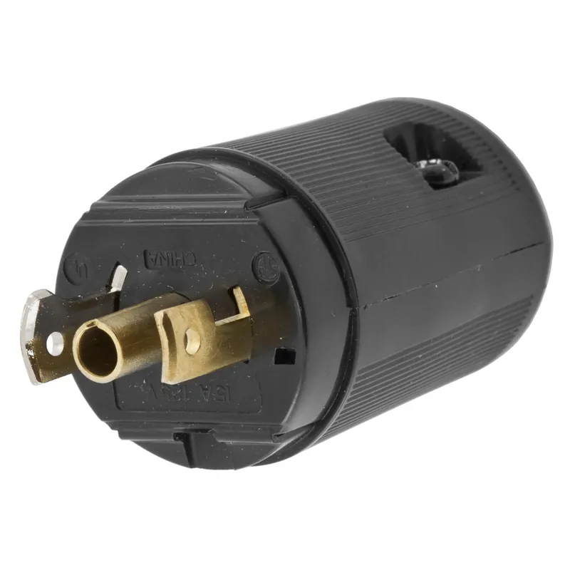 Hubbell Wiring Device-Kellems HBL7594V Midget Locking Plug 1-Phase Grounding Standard Cord Mount