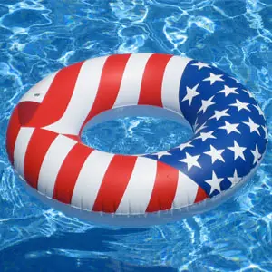 Swimline 90196 Americana Series Swim Pool Ring