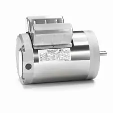 Leeson 6439191263 AC Motor 1 1/2 hp 1725 rpm 115/230