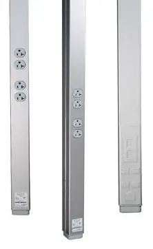 Wiremold 25DTP-E10 Tele-Power Pole Extender 2 X 5'