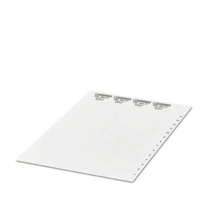 Phoenix 0808095 ESL 40X17 Terminal Block Insert Strip for Laser Printer