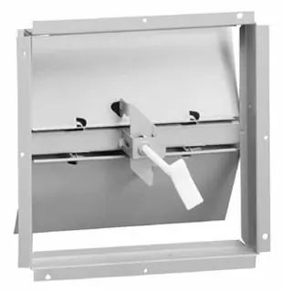 Hart & Cooley 13279 Butterfly Damper 14 Golden Sand Finish Steel Square 22