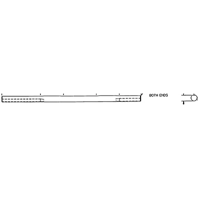 Trane SHF01308 17 x 3/4 Shaft