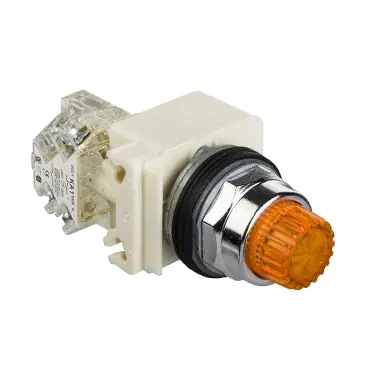 Schneider Electric 9001K2L35AH13 Illuminated Push-Button Harmony 9001K 30mm Spring Return 24-28V