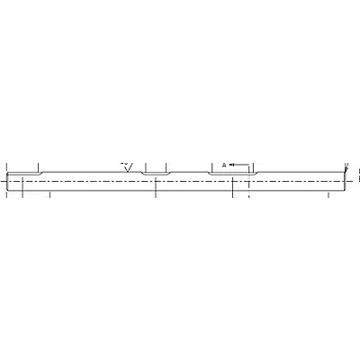 Trane SHF01503 1 x 18.295 Shaft