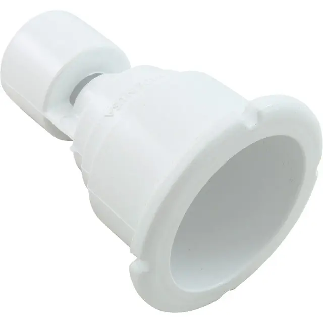 Waterway Plastics 215-1390 Wall Fitting WW Poly Storm Gunite Built-In White Thread-In