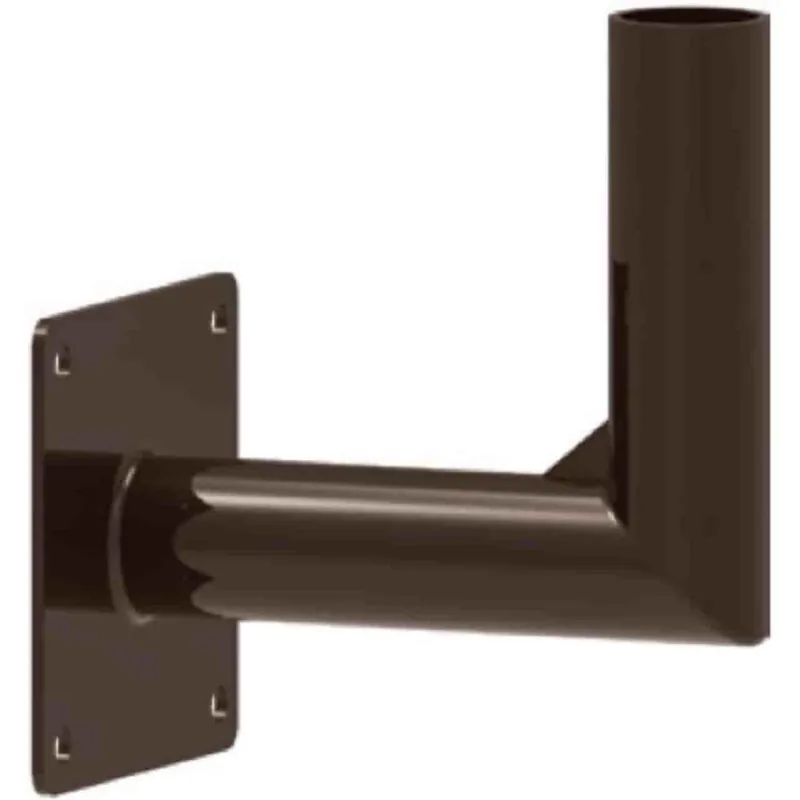Keystone KT-WMT-S90 Wall Mount Tenon Single 2 3/8 90 Deg Bronze