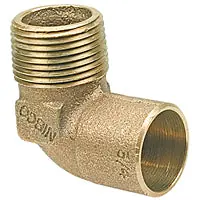 NIBCO B070200 7074R 3/4X1 CXM 90 ELB CAST
