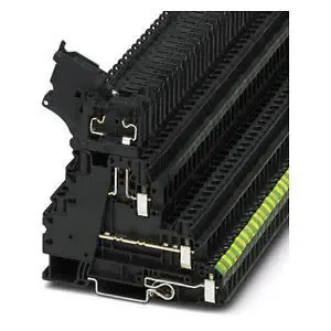 Phoenix Contact 3214321 Fuse Terminal Block Screw Connection 24V 28A 26-10 AWG 6.2mm W Black