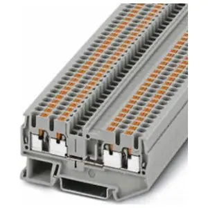 Phoenix Contact 3209578 Feed-Through Terminal Block Push-In Connection 800V 24A 26-12 AWG 5.2mm W 4 Connections