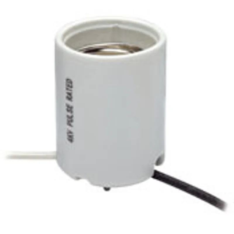Leviton 8756 Mogul Base 1-Piece 1-Circuit Keyless Lampholder 600-Volt White