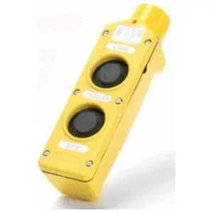 Molex 4052 Watertite Pushbutton Pendant Control Single Speed Yellow