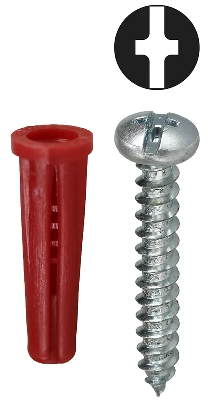 LH Dottie K14C Anchor Kit, #12 x 1-1/2 IN Size, 101 Pieces, Nylon