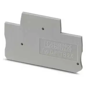 Phoenix Contact 3211634 Terminal Block End Cover Grey 68 L x 2.2 W x 39.6 H mm