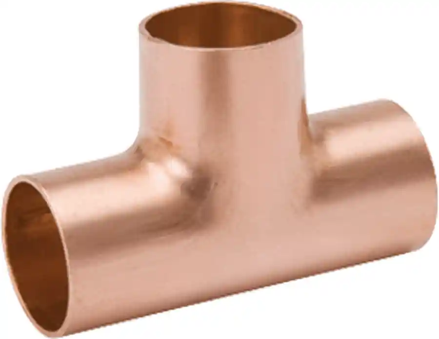 Mueller W40302 Copper Tee Reducing 3/16 OD C x C x C