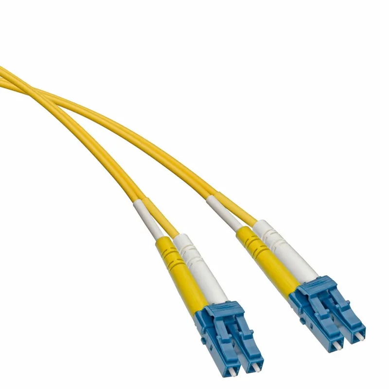 Leviton UPDLC-S03 Fiber Optic Cable Assembly, UPC Polish Singlemode, Duplex Cable, LC to LC Connectors, 3 Meter Length