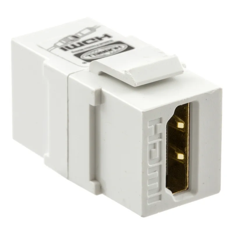 Hubbell SFHC14W Snap-Fit Keystone HDMI 1.4 A/A White