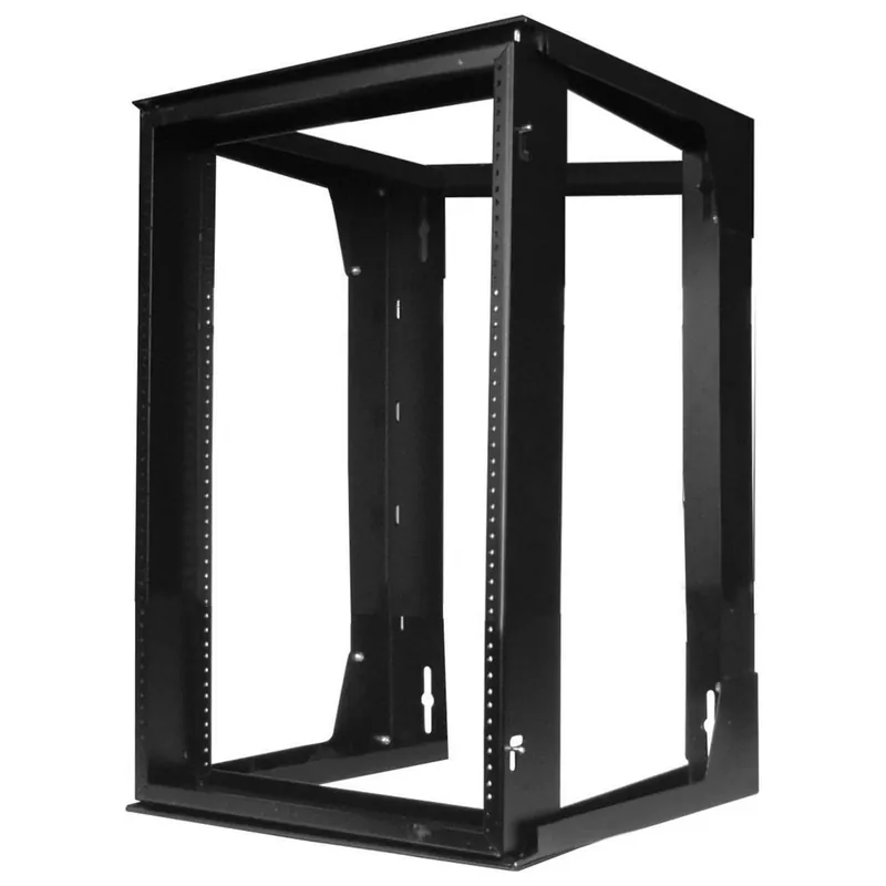 Hubbell HPWWMR24 18 x 24 Inch Black Powder Coated Wall Mount Swing Frame