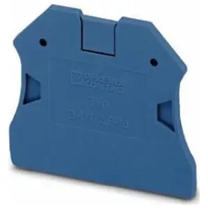 Phoenix Contact 3047235 Terminal Block End Cover Blue 47.0 L x 2.2 W x 39.8 H mm