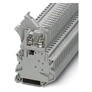 Phoenix Contact 3074169 Fuse Terminal Block Screw Connection 500V 6.3A 26-10 AWG 6.2mm W Grey