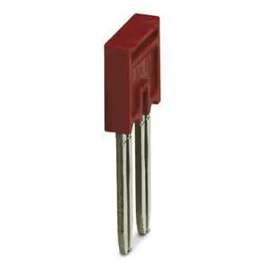 Phoenix Contact 3033715 Terminal Block Plug-in Bridge Red 2-Position 6.2 mm Pitch