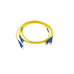 Corning 040402G5120005M Fiber Optic Jumper, Two Fiber Single-mode OS2 2.0MM ZIPCORD LC /LC 5 Meter