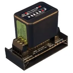 DITEK DTK-2MHLP75BWB Data and Signaling Circuit Surge Protector with Snap-Track Base for 70V Speaker Circuits