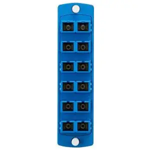 Leviton 5F100-2LC Opt-X SDX Fiber Adapter Plates