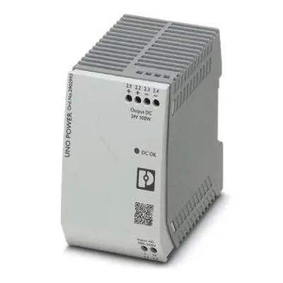 Phoenix Contact 2902993 1-Phase Primary Switched Uno Power Supply Unit For DIN Rail Mounting 264V AC 4.2A